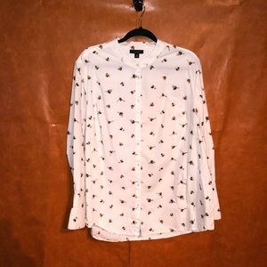 Victoria Beckham for Target-bumblebee print shirt